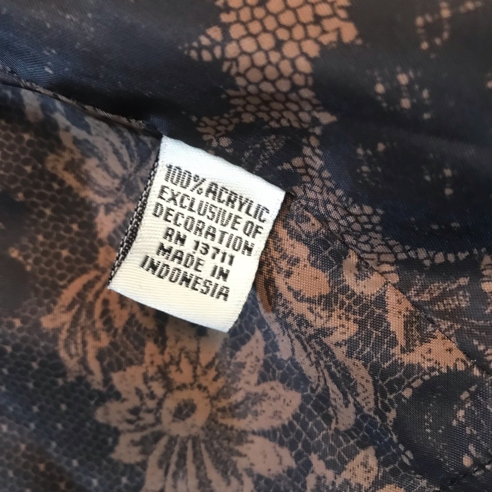 Amanda Smith Suit Jacket Dress Jacket Womens Size 12 Medium Brown Black Pockets - Picture 10 of 12